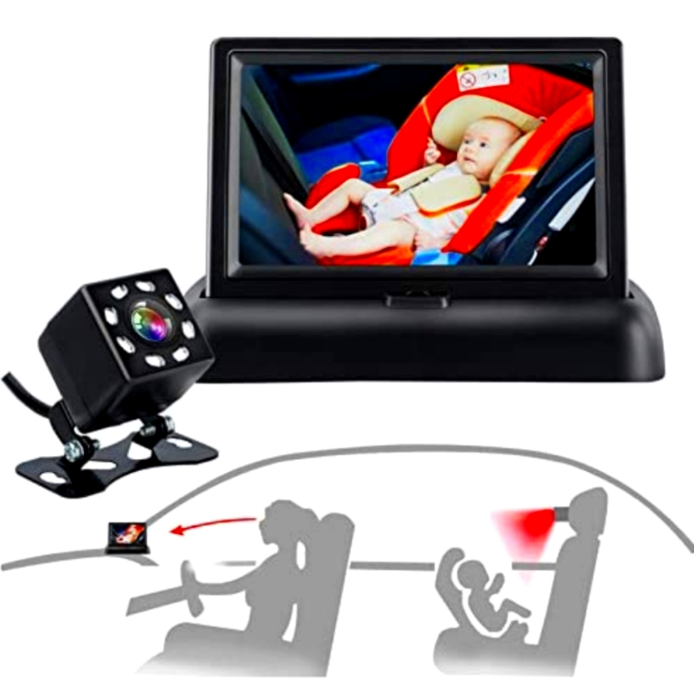 Baby monitor for car